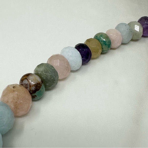 Jay King DTR Desert Rose Trading Multicolor Stone Sterling Silver 925 Necklace - Picture 6 of 7